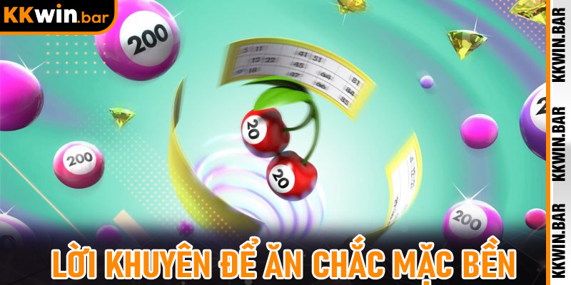 Lời khuyên để ăn chắc mặc bền